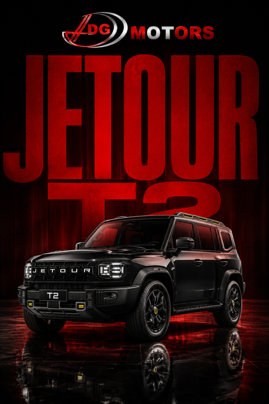 Affiche Jetour T2 Adventure Redefined